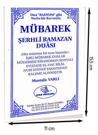 Mübarek Şerhli Ramazan Duas